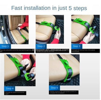 مُثبّت حزام الأمان للحوامل